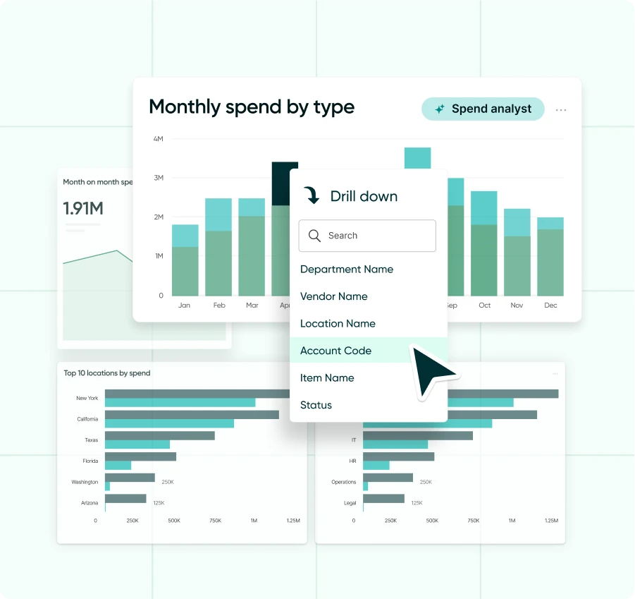 AI-Powered Procurement Software Features | Spend Insights