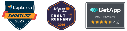 Capterra SA and GA badges