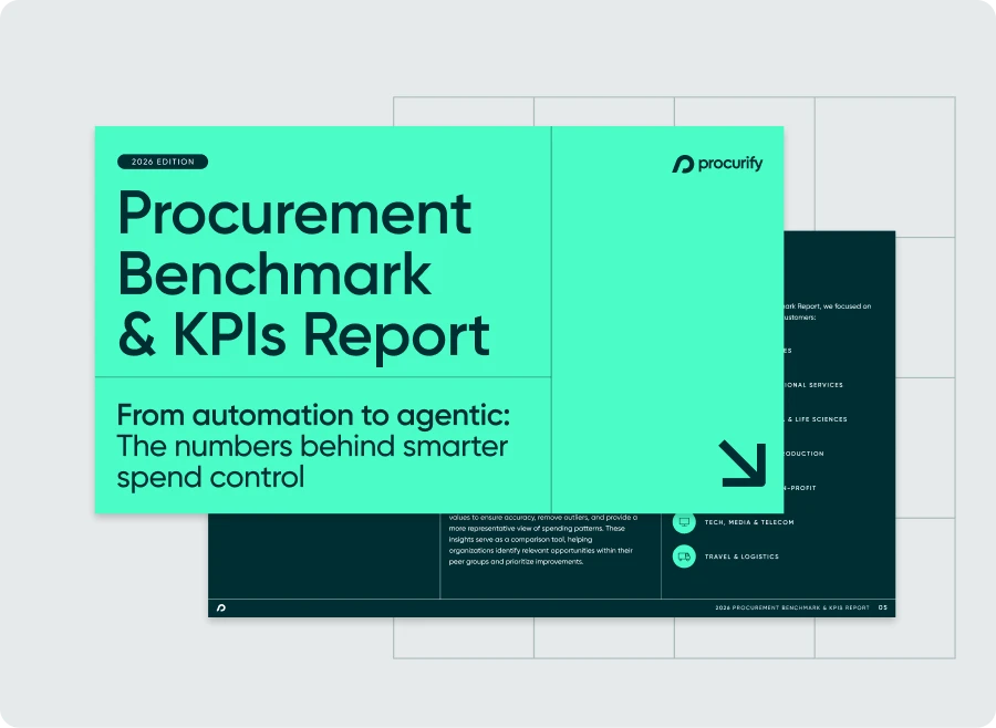 Procurement Benchmark Report 2026 | Procurify