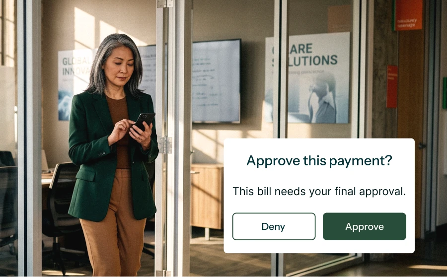 Procurify mobile payment approval
